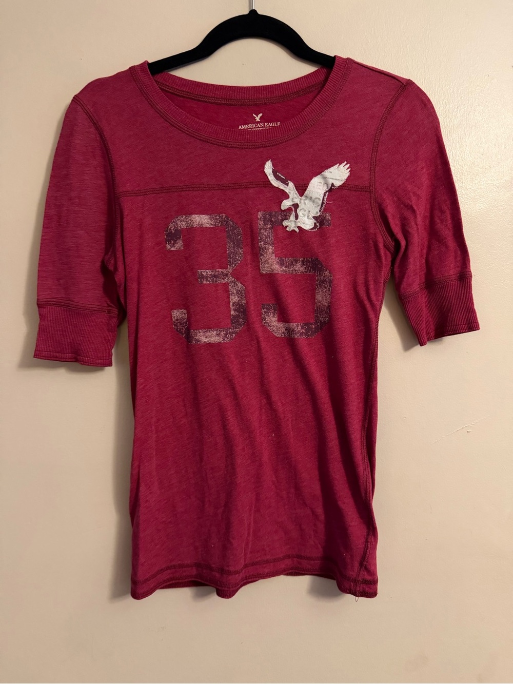 American Eagle Outfitters Red Graphic tee